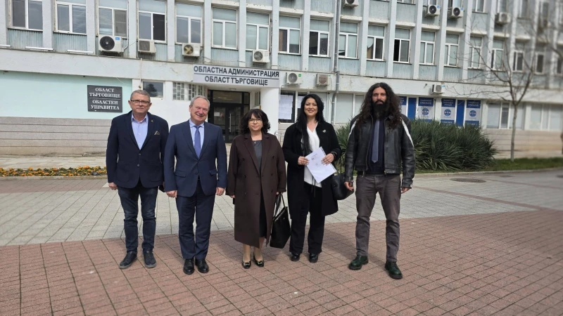 ГЕРБ-СДС регистрира листата си в Търговище