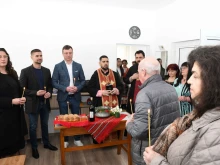 В старозагорското село Дълбоки откриха реновирания пенсионерски клуб с тържествена церемония