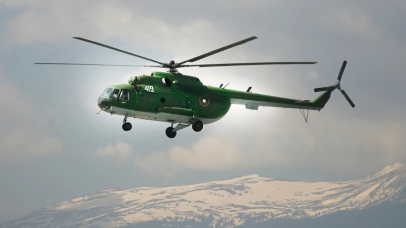 Унищожиха ирански хеликоптер Ми-17 