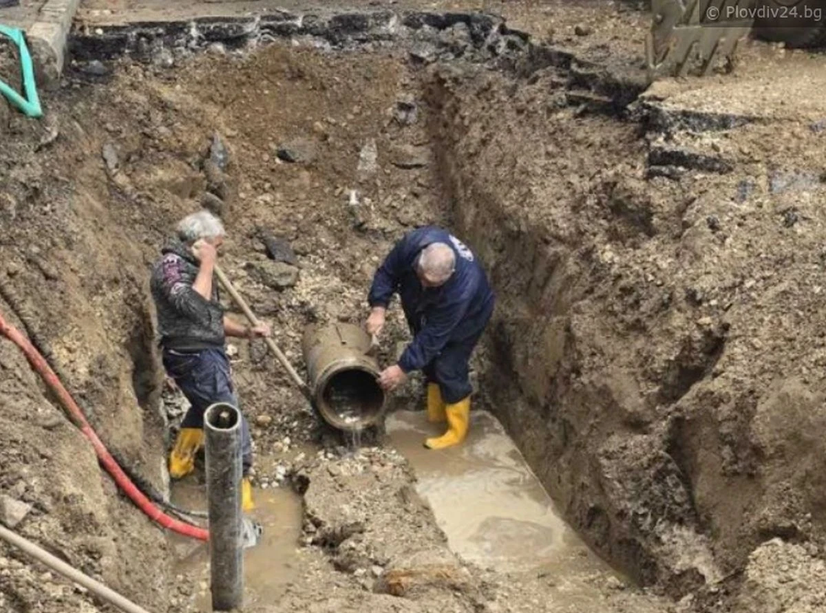 Много хора в Пловдив без вода днес и утре