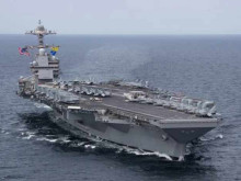 ���-�������� ������������� � ����� ''USS Gerald R. Ford'' �� ������� � ������ � ����