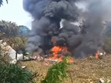 Самолет със 110 души на борда се разби в Колумбия