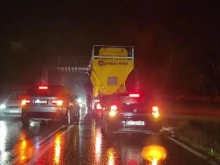 Катастрофа с три камиона в Прохода на Републиката