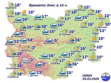 Природни аномалии: От минус 5 до плюс 19 днес на територията на малка България