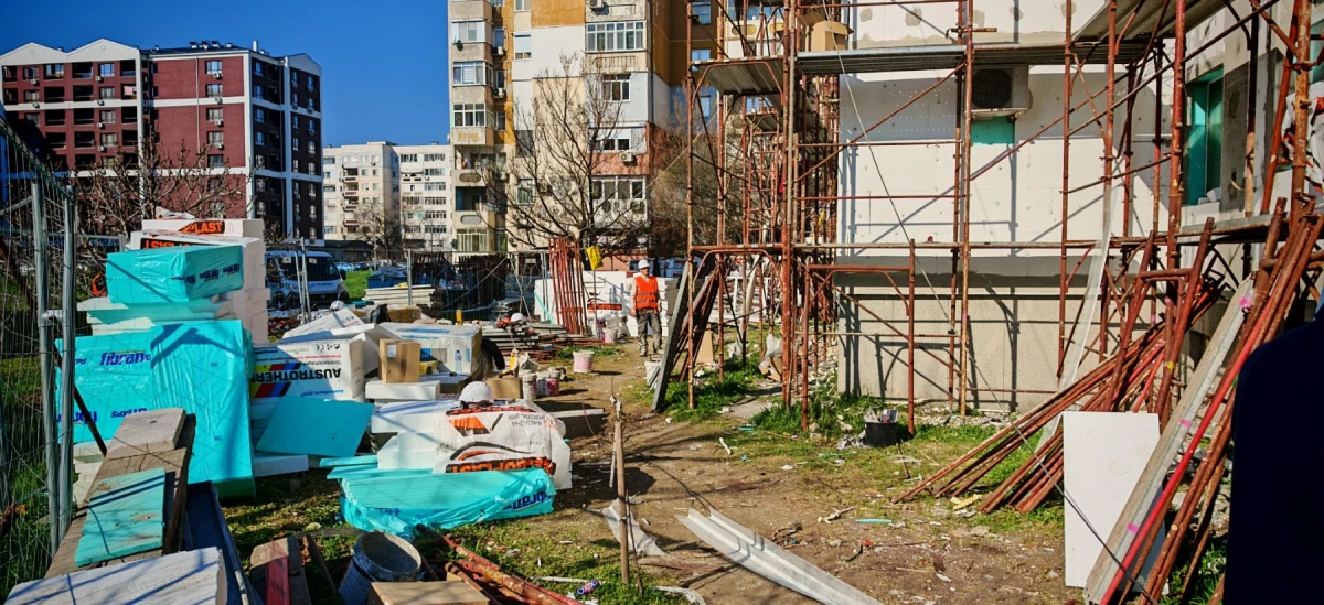 Санират блок 84 в "Тракия" по Плана за възстановяване и устойчивост