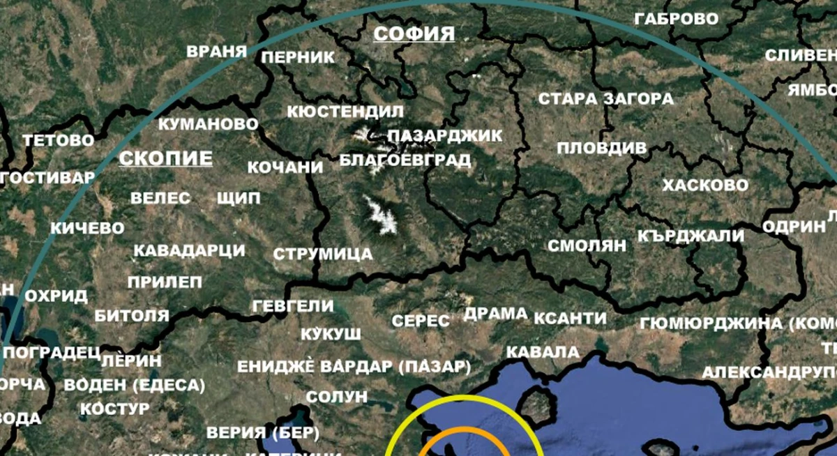 Вижте в колко много градове е усетен трусът