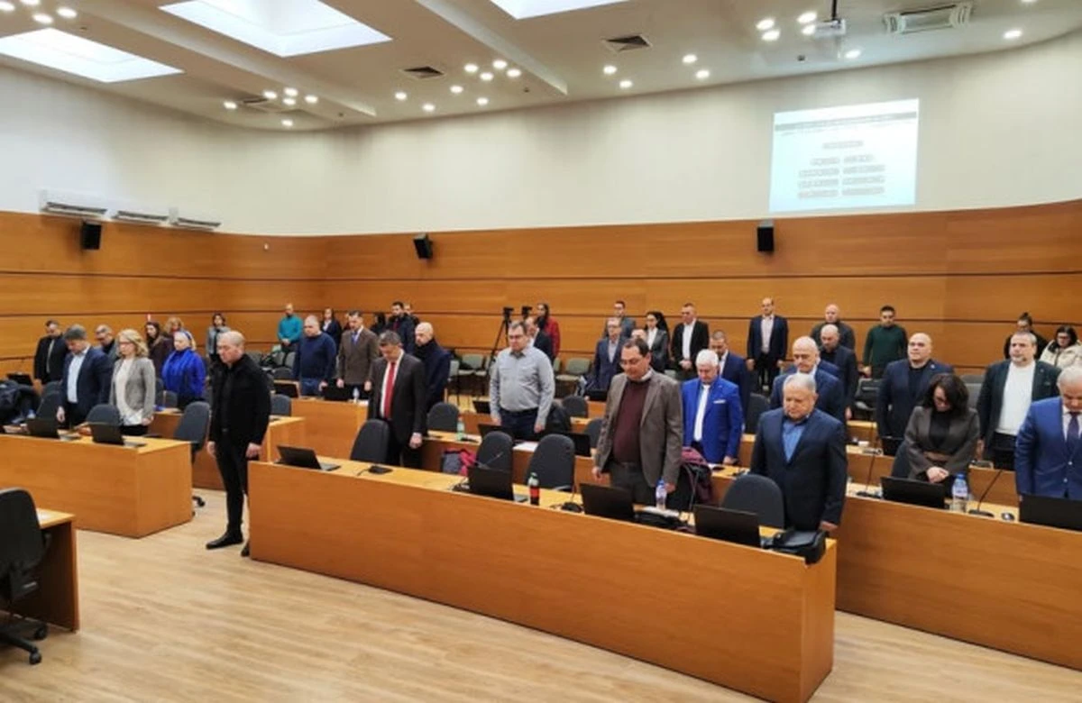 Минута мълчание в ОбС Пловдив за генерал Димитър Цветков