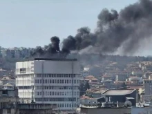 Пожар в сградата на общината в Разград