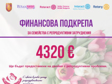 Започва вторият етап от кампанията "С цвете в ръка срещу репродуктивните проблеми"