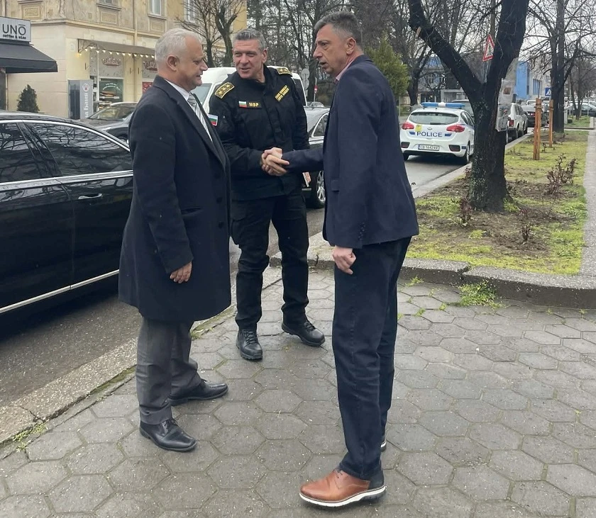 Ръководството на МВР на работна среща в Кюстендил