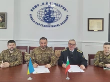 Висшето военноморското училище във Варна и Киевският институт на Националната гвардия ще си сътрудничат