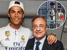 CR7 говорил лично с Флорентино Перес, за да може синът му да тренира в Реал