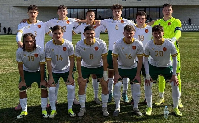 България U19 загуби от Хърватия и отпадна в Лига Б