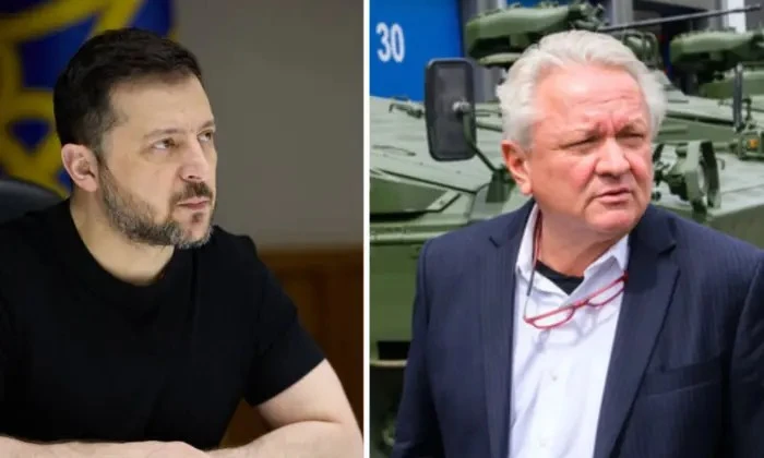 "Щом всяка домакиня в Украйна може да произвежда БпЛА, тогава всяка домакиня може да бъде изпълнителен директор в Rheinmetall": Зеленски отговори на Армин Папергер