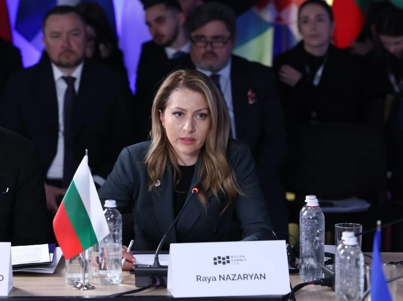 Рая Назарян: България подкрепя Украйна не само в днешните трудни времена, ние имаме общи мечти за бъдещето и ще ги осъществяваме заедно
