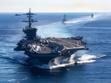 Корпусът на гвардейците обяви удари по самолетоносача USS Abraham Lincoln 