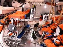 Космическият кораб "Орион" е оборудван с някои луксозни удобства