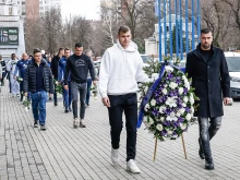 Всички в Левски почетоха паметта на легендарния Борислав Михайлов
