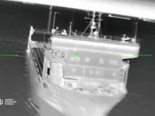 ГРУ унищожи последния жп ферибот на руснаците в Крим