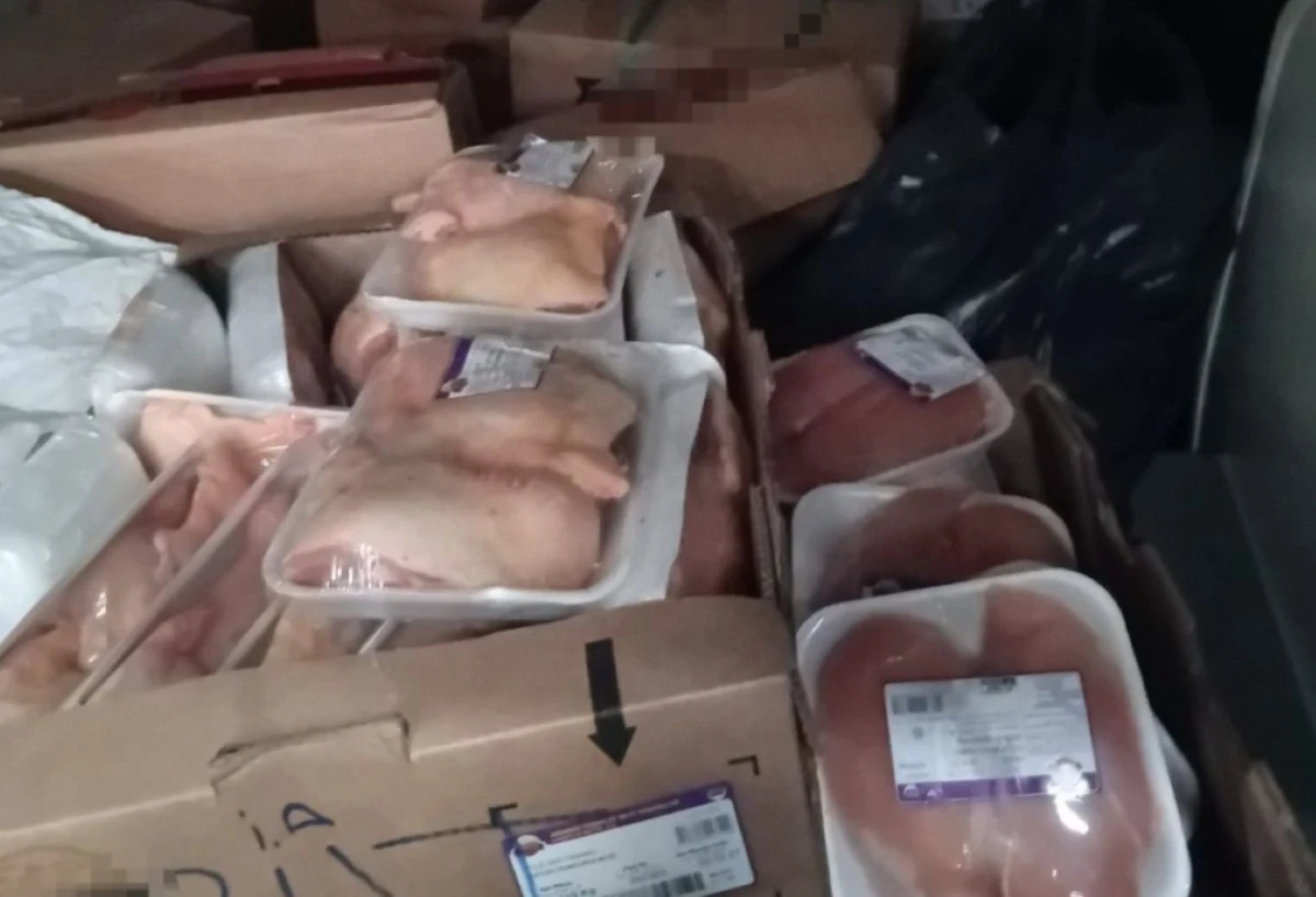 БАБХ иззе над 320 кг месо и месни продукти на