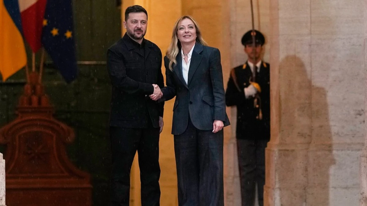 Президентът на Украйна Володимир Зеленски пристигна на официално посещение в