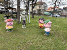 Нови приказни фигури превръщат казанлъшкия парк "Опела" в детски свят на въображението
