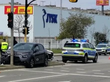 Полицай е в болница след катастрофа в София