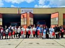 Бъдещите спасители на Пловдив показаха воля и умения в състезание