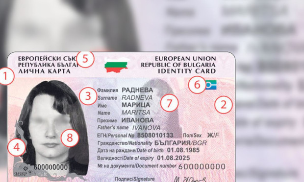 Започва процедура за въвеждане на ново поколение български лични документи