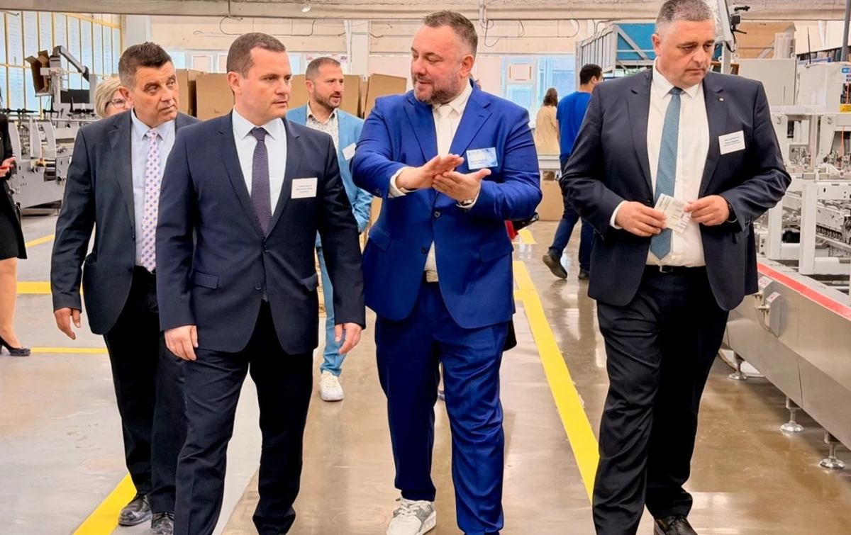 Изпълнителния директор на Дунав прес АД Николай Алексиев получи почетен