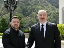 Зеленски е на официално посещение в Азербайджан