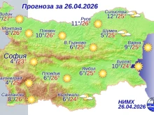 Летни температури: Днес температурите в Пловдив скачат до 26 градуса