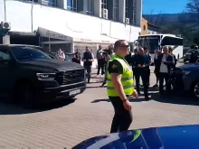 Венци Стефанов напусна стадиона на Славия под засилена полицейска охрана