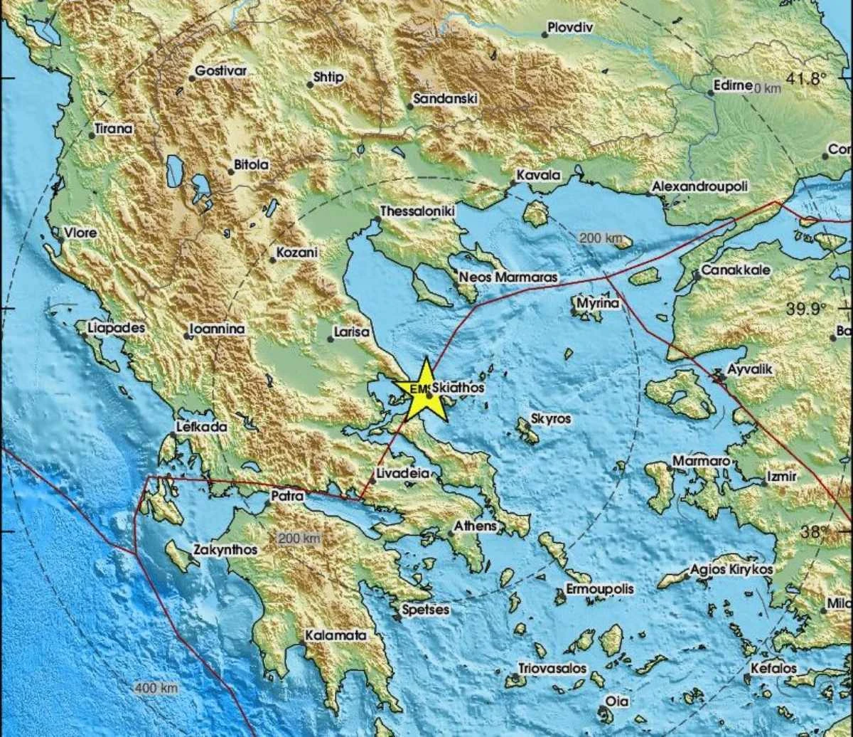 Земетресение с магнитуд 4 7 е ударило региона на Егейско море