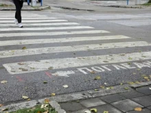Полицайка е блъсната на пешеходна пътека в Благоевград - с леки наранявания