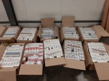 Задържаха 4000 кутии цигари на "Дунав мост 2"