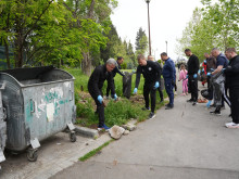 Стара Загора отбеляза Деня на Европа с доброволческа акция и засаждане на зеленина