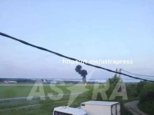 Атака с дрон над Москва: Пожар на територията на летище Шереметиево