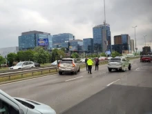 Катастрофа между два леки автомобила на "Цариградско шосе" в Софи...