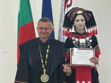 Рая Коева събра погледите на церемонията по връчване на дипломите на абсолвентите от Югозападен университет "Неофит Рилски" – Благоевград 
