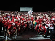 Феновете на Спартак Пловдив честитиха на ЦСКА