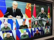 Железен съюз: Започнаха мащабните военни учения на Русия и Беларус