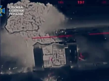Сателитни снимки показаха пълното унищожение на базата на ФСБ на Арабатската стрелка