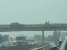 Опит за самоубийство блокира АМ "Тракия" край Пазарджик