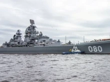 Най-големият боен кораб в света започва финални морски изпитания