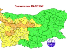 Задава се опасно време, за част от страната е издаден оранжев код за значителни валежи