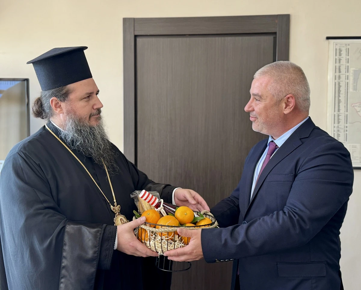 Новият областен управител на Кюстендил проведе официална среща с Негово