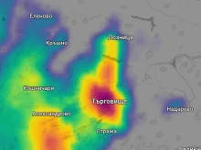 Силна буря връхлетя Търговище