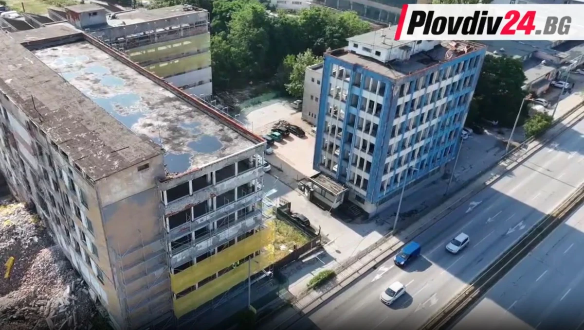 Новият хотел на мястото на завод "Ален Мак": 130 стаи, без да се бутат старите сгради