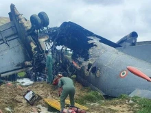 Петима са загинали при катастрофата на индийския военен самолет
